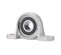 Roulements à bloc d'oreiller, support monté au centre à réglage automatique de 12 mm, roulement d'insertion monté sur alésage à bride verticale en alliage de zinc pour
