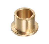 Roulements à manchon, manchon de roulement à bride 16 mm alésage 22 mm OD 20 mm longueur 3 mm épaisseur de bride bague en bronze bagues autolubrifiantes manchon