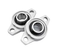 Roulements à palier en alliage de zinc, 2/10 pièces, KFL08 KFL000 KFL001 KFL002 KFL003 KFL004, alésage 8 mm, 10 mm, 12 mm, 15 mm, 17 mm, 20 mm(KFL001 12mm,10Pcs)