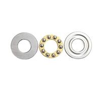 Roulements à rainures profondes, Roulement à billes à rainure profonde Mini avion Axial Thrust Plusieurs taille(F8-19)