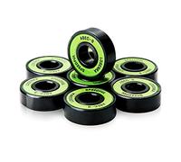 Roulements ABEC 9 Chrome haute précision Roulements 22x8x7 millimètres acier chromé faible coefficient de frottement pour skateboard longboard roller scooter skate surfskate billes 608