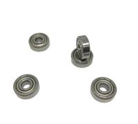 Roulements, Bouclier de joint bimétallique Micro roulement à gorge profonde 10 pièces 604ZZ 4x12x4mm roulement à billes à gorge profonde roulement Miniature,Durabilité améliorée(Standard(old Style))
