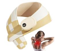 Roulements chauffants à col | 3 températures Bandeau chauffant pour soulagement du cou | Collier électrique avec recharge USB, pour femme, Noël, anniversaire, maman, papa, femme, personnes âgées
