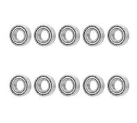 Roulements de broche S688Z 10pcs | 440 Roulements à billes de rainure profonde en acier inoxydable | Noise à faible vitesse pour le moteur/pompe à eau/équipement industriel |