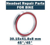 Roulements De Casque De Vélo P08h8, 30.15x41.8x8mm, À Contact Angulaire À 45/45 Degrés, Acb, Pour Vtt, 2 Pièces