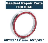 Roulements De Casque De Vélo T808 40x52x12mm, À Contact Angulaire À 45/45 Degrés (2 Pièces), Acb Road, Vtt, 40 52 12