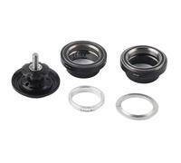 Roulements de jeu de direction VGEBY1, roulement de 34 mm, jeu de direction robuste, pivot droit de 28,6 mm, roulement de fourche (noir), jeu de direc