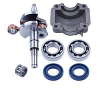 Roulements de vilebrequin Roulement à aiguilles de joints d'huile de carter de cylindre de moteur Kit pour Sthil 017 018 MS170