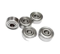 Roulements en acier inoxydable S699 9 * 20 * 6,S698 8 * 19 * 6,S697 7 * 17 * 5,S696 6 * 15 * 5,S695 5 * 13 * 4,S694 4 * 11 * 4,S693 3, 2 pièces/10 pièces *8 * 4, S692 2 * 6 * 3(S693ZZ 3x8x4mm,10PCS)