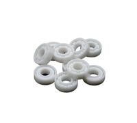 Roulements en céramique 608 for patins de vitesse en ligne, 7 billes, ZrO2/Si3N4, Fast Bering(16 pcs White Ceramic)