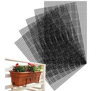 Roulements en maille pour trous pour pots à fleurs - écran pour en maille pour drainage des pots pour | pot à fleurs rectangulaire, roulement pour trou étanche, tapis de grille Inf