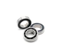 Roulements étanches, 2 PC 6902-2RS portant 15 * 28 * 7mm ABEC-7 6902 RS moyeu de vélo moyeux avant et arrière roue 15 28 7 roulements à billes en céramique