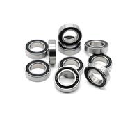 Roulements étanches, 2 pièces 15267-2RS portant 15 * 26 * 7mm ABEC-7 15267 RS moyeu de vélo moyeux avant et arrière roue SC 15 26 7 roulements à billes en céramique