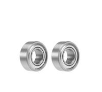 Roulements étanches, Roulement MR62ZZ 10/20/50pcs 2 * 6 * 2.5mm ABEC-5 roulements à billes miniatures MR62 ZZ en acier chromé qualité R-620 W52