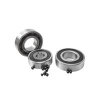 Roulements hybrides en acier inoxydable 6000 6001 6002 6003 6004 6005 6006 2RS, roulements à billes en céramique de nitrure de silicium hybride(6003 17x35x10)