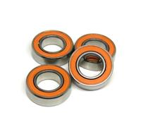 roulements hybrides en céramique 1 pièces S689 2RS 9x17x5mm LD ABEC7 roulement en céramique hybride 689 S689 SMR689 SMR689C RS 2OS boule en céramique noire moulinets de pêche portant(S689C-2OS 9x17x5m