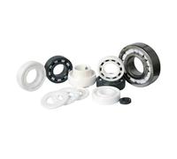 Roulements hybrides en céramique lisses 623 MR115 MR105 MR117 MR137 MR104 MR106 688 R188 MR63 MR74 MR84 MR95 MR85 MR128 ZZ(Hybrid Ceramic,Mr63 3x6x2.5mm)