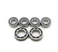 Roulements Jouets RC Pour Axial Pour SCX10 III AR45 1/10 Kit Roulements Billes Étanches Caoutchouc Noir 6 Pièces Châssis Arrière Essieu Droit Voiture RC