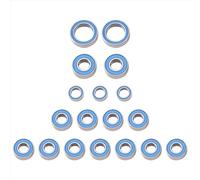Roulements Jouets RC Pour Tamiya CC01 KKZ 1/10 Kit 18 Roulements Billes Étanches Caoutchouc Voiture RC Pièces Accessoires D'amélioration Modèle Réduit Assembler
