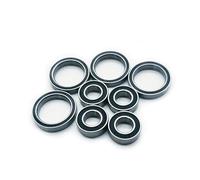 Roulements Jouets RC Pour Traxxas Pour Maxx Pour Slash 1/10 Kit 8 Roulements Billes Étanches Moyeux D'essieu Avant Arrière Accessoire Réparation Modèles Réduits Voitures RC