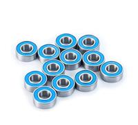 Roulements, MR85RS portant 5 pièces 5x8x2.5mm ABEC-7 passe-temps RC voiture camion MR85 RS 2RS roulements à billes MR85-2RS noir scellé