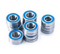 Roulements RC pour DBXL-E 1/5 18 Pièces Jeu De À Billes RC pour Buggy pour Desert Truck Roulements Scellés en Caoutchouc Pièces De Mise À Niveau Pièces De Rechange