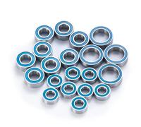 Roulements RC pour Kyosho Double Dare USA-1 1/8 Kit De Moyeu De Roue, Axe Et Roulements Scellés Bleus pour Voiture Radiocommandée À Chenilles Pièces De Rechange