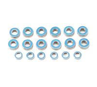 Roulements RC pour Tamiya M-05 M-06 M05 M06 18PCS Kit De Roulements À Billes Scellés en Caoutchouc RC Dancing Rider Mises À Niveau Pièces Accessoires De Remplacement