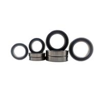 Roulements RC pour Traxxas 1/5 X-maxx 1/6 pour XRT 8S 78086-4 Kit De Roulements À Billes D'essieu Avant Arrière 8 Pièces 5196A 5106A RC en Caoutchouc Noir Scellé Pré-graissé