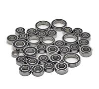 Roulements RC pour Traxxas pour E-Revo ERevo 2.0 pour VXL 1/10 Kit De Roulements Complet 33 Pièces Noir Scellé Pré-graissé RC Voiture Version sans Balais