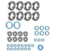 Roulements RC Pour Traxxas Pour UDR 85076-4 Kit Roulements Billes Étanches Caoutchouc 43 Pièces Accessoire Réparation Précision Haute Vitesse Modèles RC Pro Scale