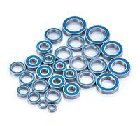 Roulements RC pour UDR Pro-Scale pour Unlimited pour Desert pour Racer 43 Pièces Roulement À Billes Bleu Acier Chromé Métrique Caoutchouc Scellé Voiture RC