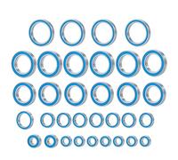 Roulements RC pour X-Maxx 8s 1/5 Kit De 33 Roulements À Billes avec Joint en Caoutchouc 5 X 11 X 4 Mm 20 X 27 X 4 Mm 12 X 18 X 4 Mm Pièces De Mise À Niveau Voiture Radiocommandée