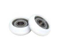 Roulements rigides à billes 1 rouleau de guidage rond en nylon 8 x 30 x 11 mm BSR60830-11, poulies revêtues de POM de 30 mm, roue de siège de rameur, roulements en plastique 8 x 30 x 11 mm(6x34x10mm)