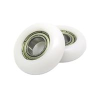 Roulements rigides à billes 1 rouleau de rameur 10 x 30 x 10 mm BSR6280030-10, diamètre 30 mm, revêtement POM, roue de siège de rameur, poulies à roulement en plastique 10 x 30 x 10 mm(8x32x10mm)
