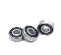 Roulements rigides à billes 10 pièces 6200-2rs 6200 rs 10 * 30 * 9 mm double couvercle d'étanchéité en caoutchouc roulement à billes à gorge profonde