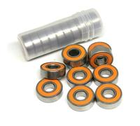 Roulements rigides à billes Lot de 10 roulements à billes en céramique hybrides ABEC7 S696C 2OS 6 x 15 x 5 mm Si3N4 696 S696 SMR696 R 2RS SMR696C for moulinets de pêche(S688C-2OS 8x16x5mm)
