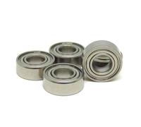Roulements rigides à billes Lot de 10 roulements SMR115ZZ 5 x 11 x 4 mm, roulements en acier inoxydable ABEC5, MR115ZZ, MR115 SMR115 ZZ Z L11150ZZ, 5 x 11 x 4 mm, for micromoteurs(SMR74Z 4x7x2.5mm)