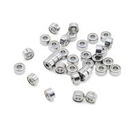 Roulements rigides à billes Lot de 20 roulements de précision MR42ZZ 2 x 4 x 2 mm ABEC-7, petits roulements haute vitesse for modèle de moteur de jouet