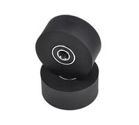 Roulements rigides à billes Poulie de roulement en polyuréthane PUT680045-20, alésage 10 mm, diamètre 45 mm, double roulement 6800, rouleau revêtu de PU, 10 x 45 x 20(8x40x30mm)