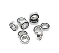 Roulements rigides à billes Roulement à billes en acier inoxydable S688-2RS, 10 pièces, ABEC-7 8x16x5