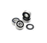 Roulements rigides à billes Roulements en céramique hybrides ABEC-7, lot de 4 pièces, S686 2RS, 6 x 13 x 5 mm, en acier inoxydable, for moulinets de pêche CB