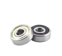 Roulements, Roulement à billes à gorge profonde 603 604 605 606 607 608 609 623 624 625 626 627 628zz 2RS Rodamiento 1 pièces(2RS,627 10PCS 7x22x7mm)