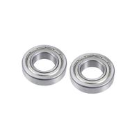 Roulements, Roulement à billes à gorge profonde S16003ZZ, 5 pièces/lot, 16003-ZZ 16003ZZ 17 * 35 * 8mm 17 * 35 * 8, roulement en acier, couvercle métallique double face,Compatibilité polyvalente
