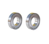 Roulements, Roulement de moteur haute vitesse P4, 2 pièces, 6306/6307/6305/6304/6302/6301/6303ZZ/2RS, roulements à billes gorge profonde Compatibilité polyvalente(6307-ZZ P4)