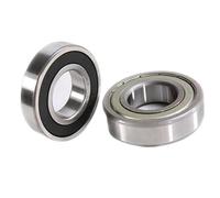 Roulements, Roulements à billes à gorge profonde, 10 pièces, billes à gorge profonde 6204 20x47x14mm 6205 25x52x15mm 6206 30x62x16mm, roulements ZZ 2RS(ABEC-3,6204 ZZ 20x47x14)