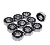 Roulements, Roulements à billes miniatures RS, 1 pièce, 608 6200 6201 6202 6203 6204 6205 6206 6207 6208 RS, petit, Double blindage(6203-RS 17X40X12mm)