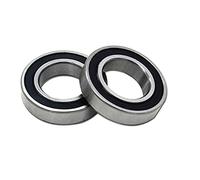 roulements, Roulements à billesRoulements auto-lubrifiés, 2 pièces 6205RS Roulement à billes à gorge profonde 6205-RS Roulements de qualité moteur scellés en caoutchouc 25 * 52 * 15 mm Durable