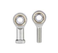 Roulements sphériques à rotule 5 mm, 6 mm, 8 mm, 10 mm, 12 mm, mâle/femelle, SA, SI, T/K, POSA8, PHSA8, roulement fileté métrique(SA8 8mm,Right Thread)