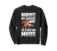 Rouler, Mon Moyen Le Plus Rapide pour être de Meilleure Humeur Sweatshirt